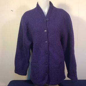 Vintage Rodier Womens Wool Jacket size large made in France